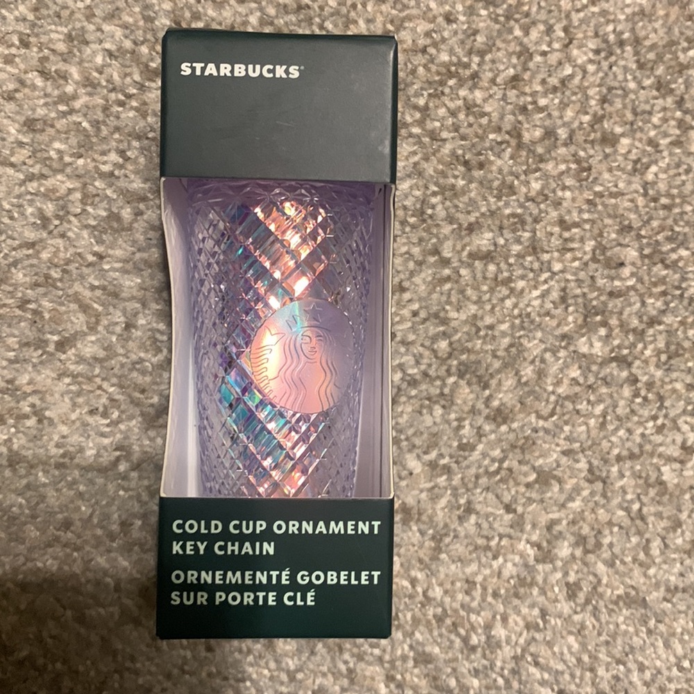 Starbucks key chain and ornament NWT